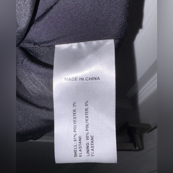 Cider Floral Embroidered Button Front Vest top Navy Blue Size M - Picture 5 of 5